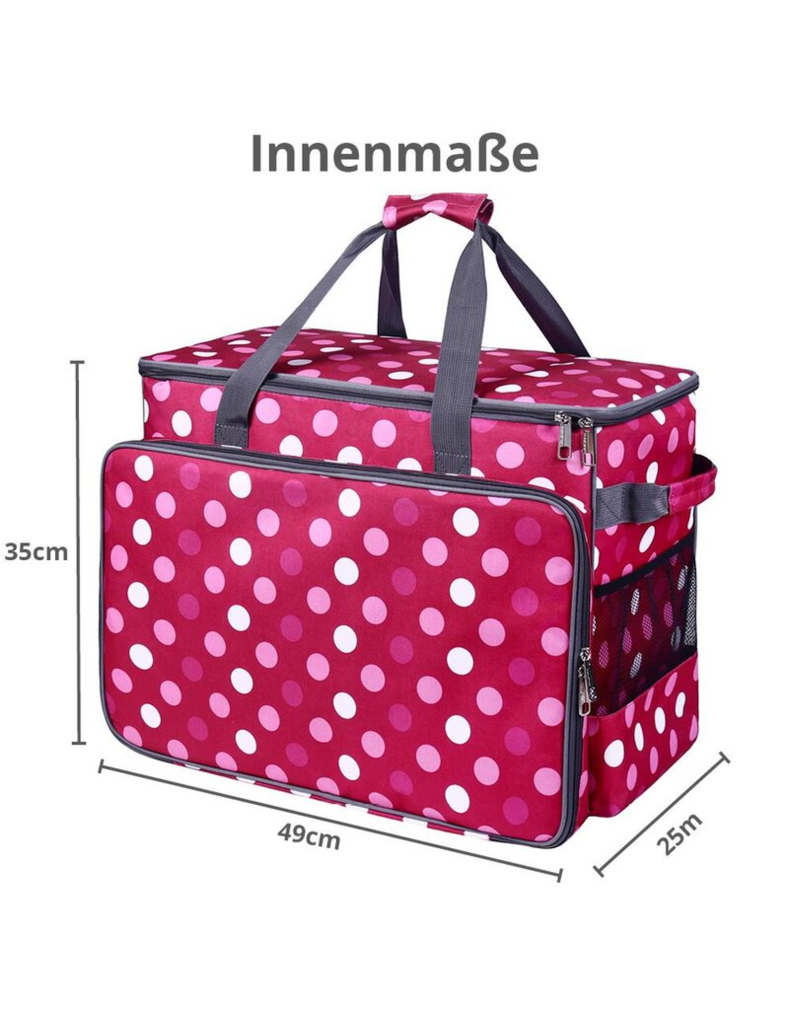 Philipp Babysnap naaimachinetrolley multicolor violet 50x26x38 cm