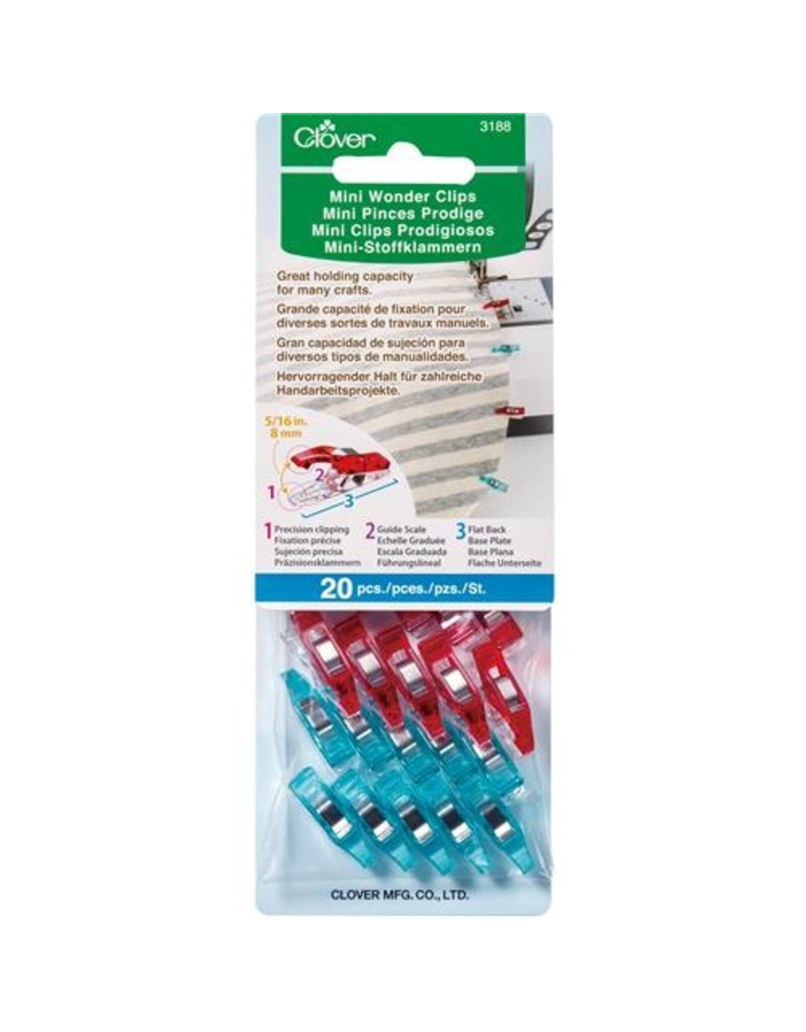 Clover Mini Wonder clips 20 stuks