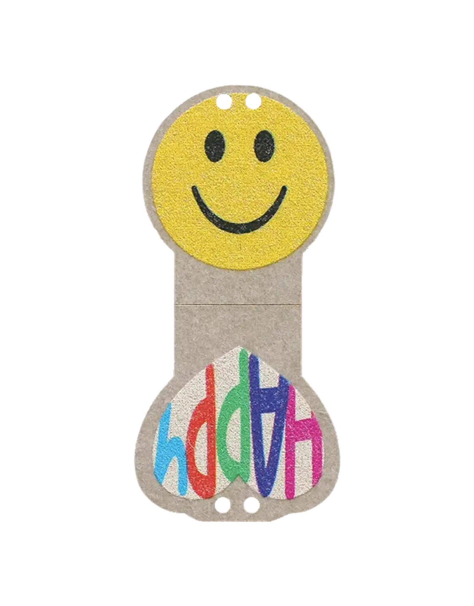 Union Knopf Accessoire Smiley/Happy multicolor 23mm