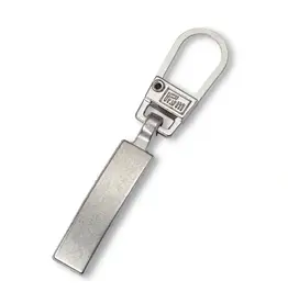 Prym Prym rits trekker zilver mat