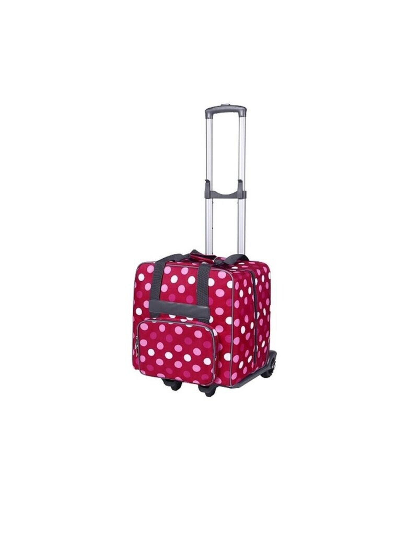 Babysnap Babysnap overlocktas + trolley multicolor rood 39x32x36 cm