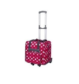 Babysnap Babysnap overlocktas + trolley multicolor rood 39x32x36 cm