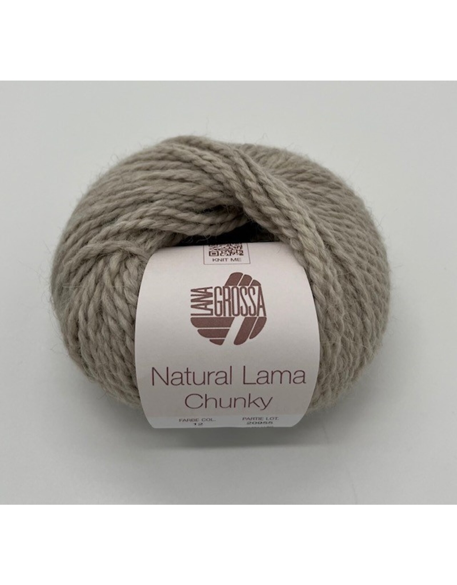 Lana Grossa Lana Grossa Natural Lama Chunky 12