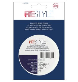 Restyle Restyle Elastisch kralenkoord 0,8mm - 6 meter
