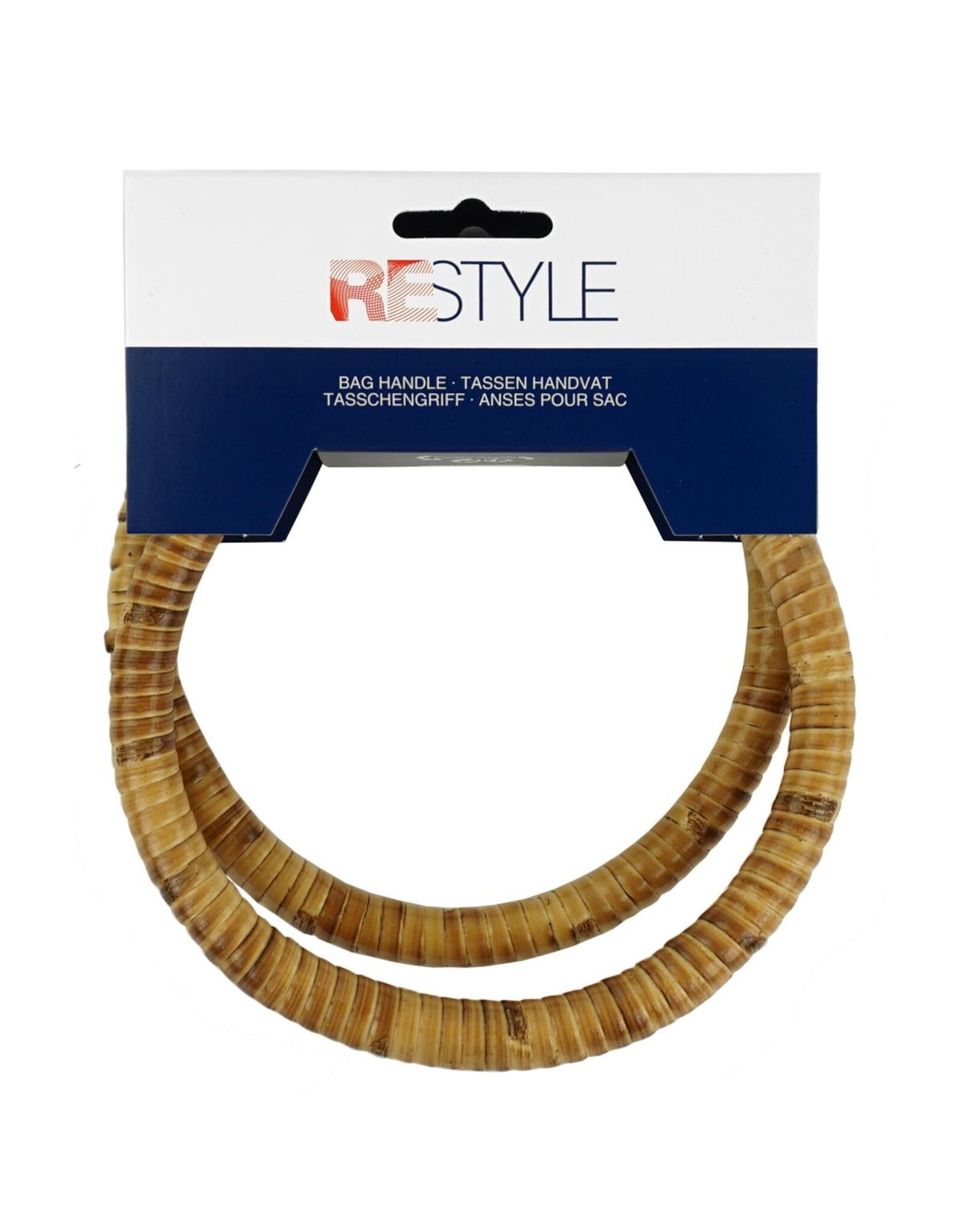 Restyle Restyle Tassen handvat rotan rond