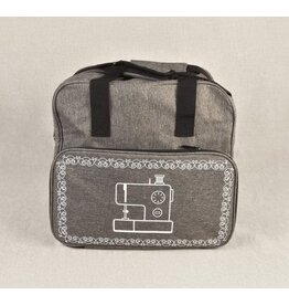 Tas overlock 38x29x36cm grijs