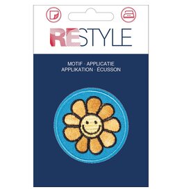 Applicatie Flower smile Yellow