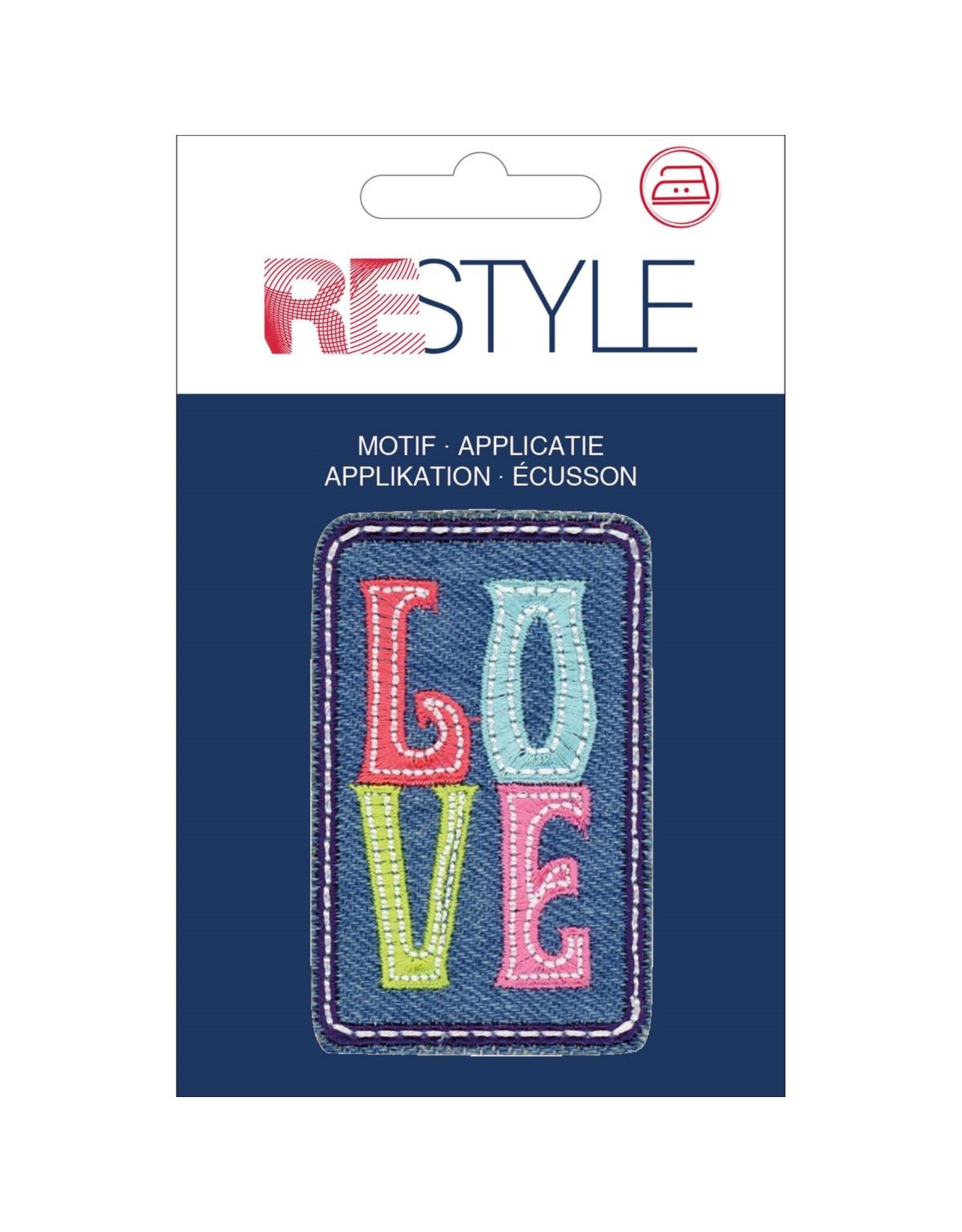 Restyle Applicatie Denim Love