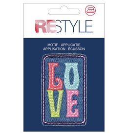 Restyle Applicatie Denim Love