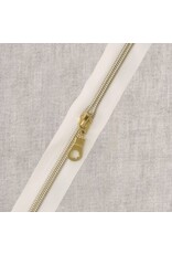 Mediac Mediac Sierrits wit met gouden tandjes a/d meter