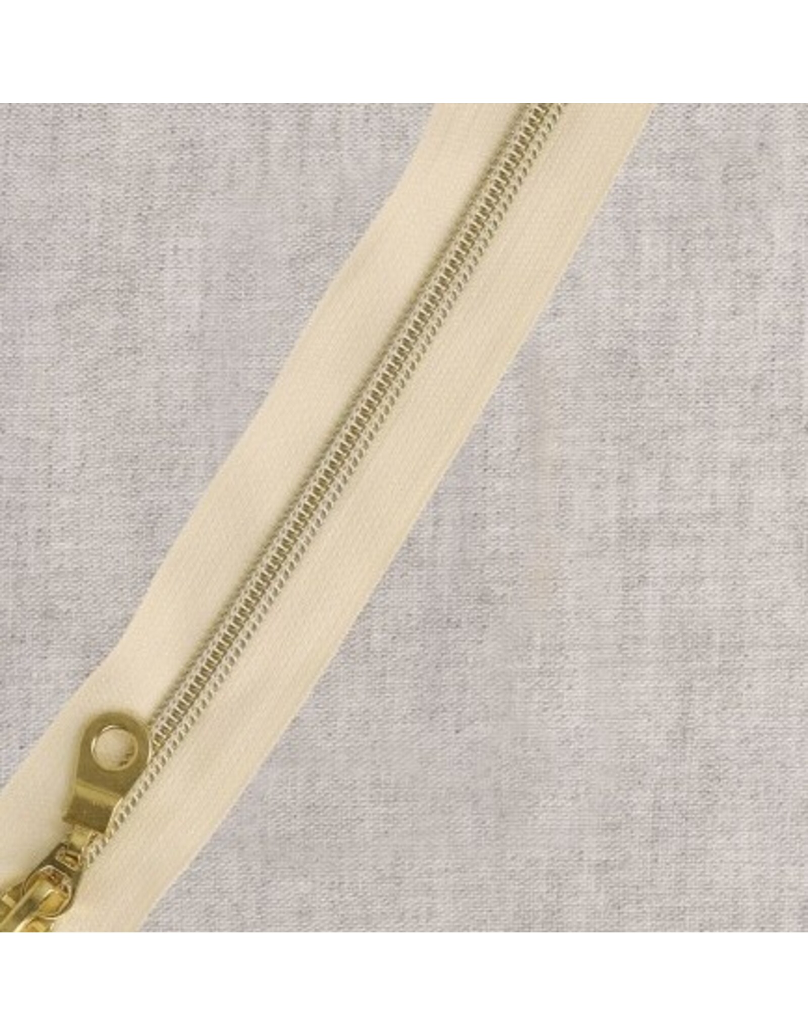 Mediac Mediac Sierrits ivoor met gouden tandjes a/d meter