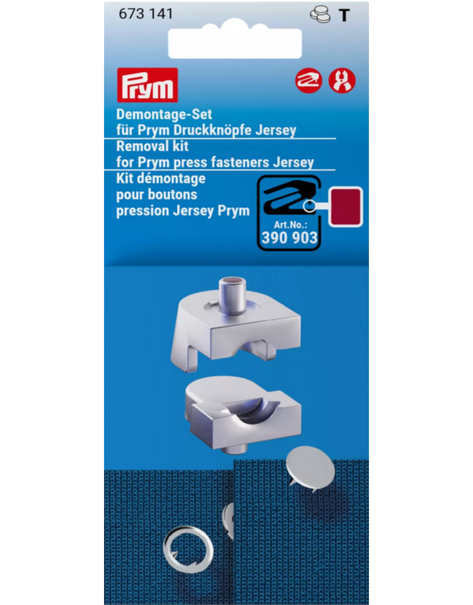 Prym Prym demontage-set drukknopen JY (jersey) 8+10mm