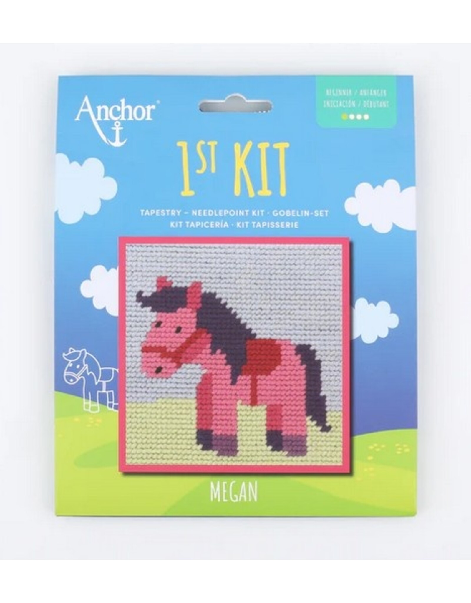 Anchor Anchor 1st kit tapestry paard Megan