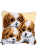 Vervaco Vervaco Knooppakket 3 honden 40x40cm