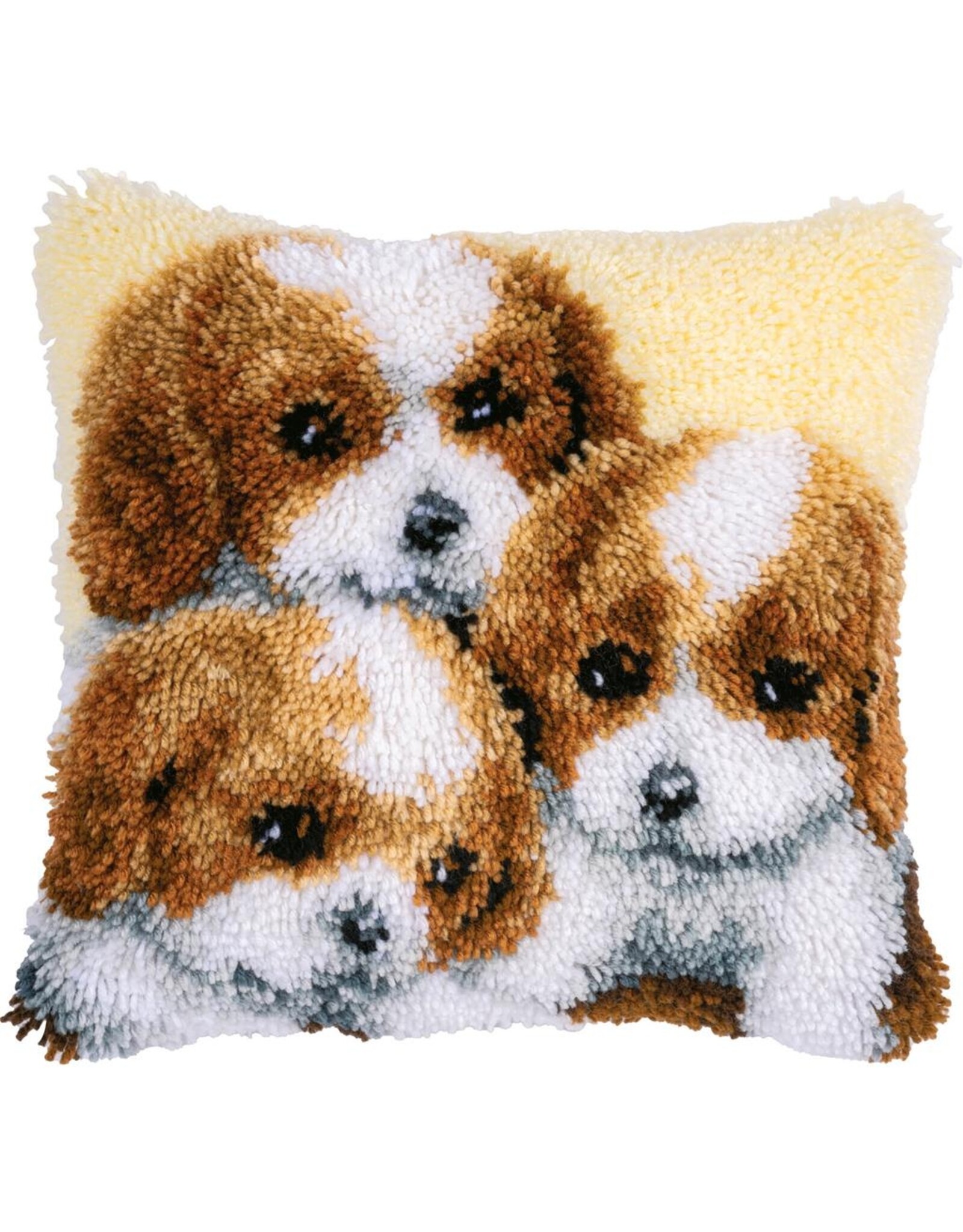 Vervaco Vervaco Knooppakket 3 honden 40x40cm