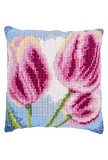 Vervaco Vervaco Kruissteekpakket kussen 3 tulpen
