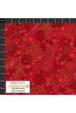 We love Christmas Red Gold 01