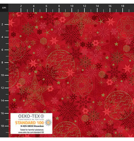 We love Christmas Red Gold 01