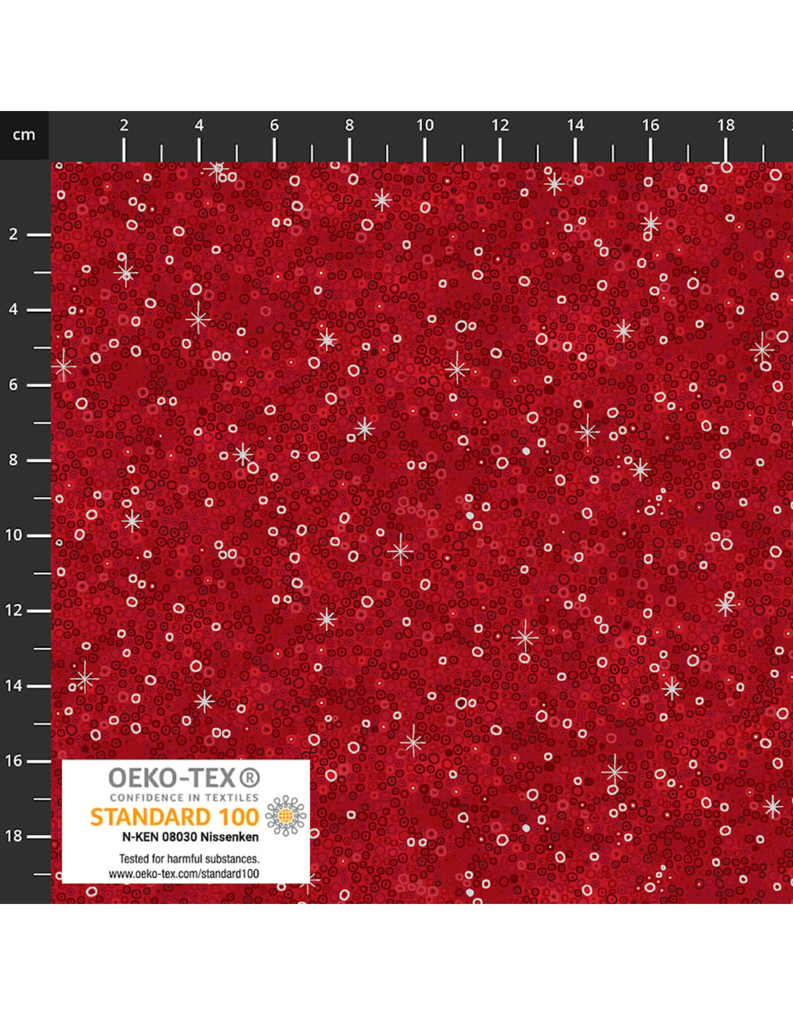We love Christmas Red Silver 05