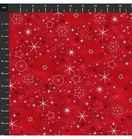 We love Christmas Red Silver 04