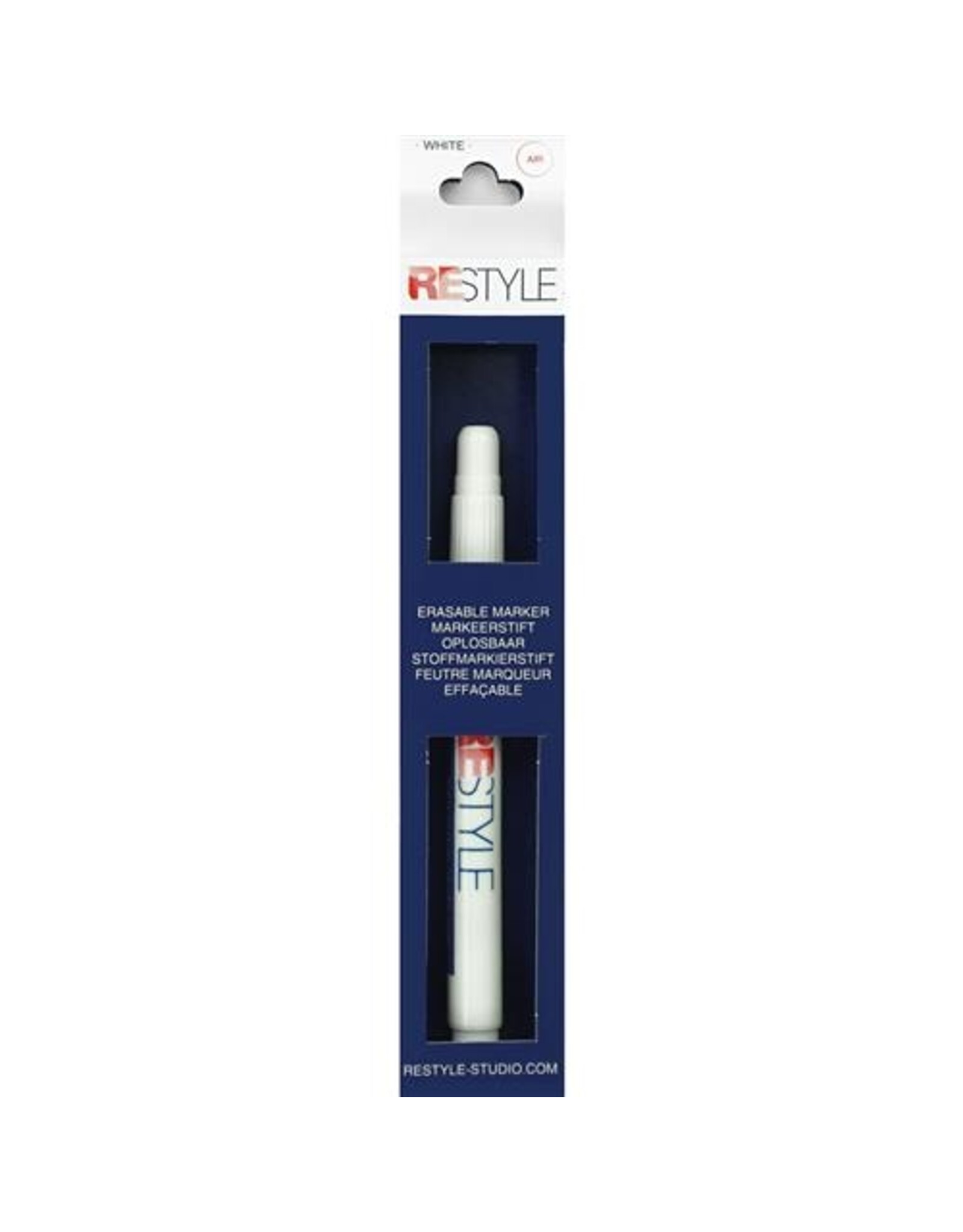 Restyle Restyle Markeerstift zelf oplosbaar wit