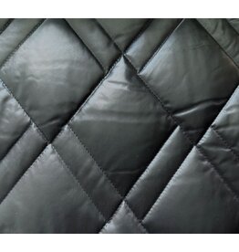 Mattelassé zwart 100% polyester