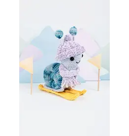 DMC kit Amigurumi slak op ski