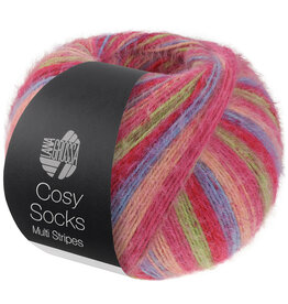 Lana Grossa Lana Grossa Cosy Socks Multi Stripes 0152