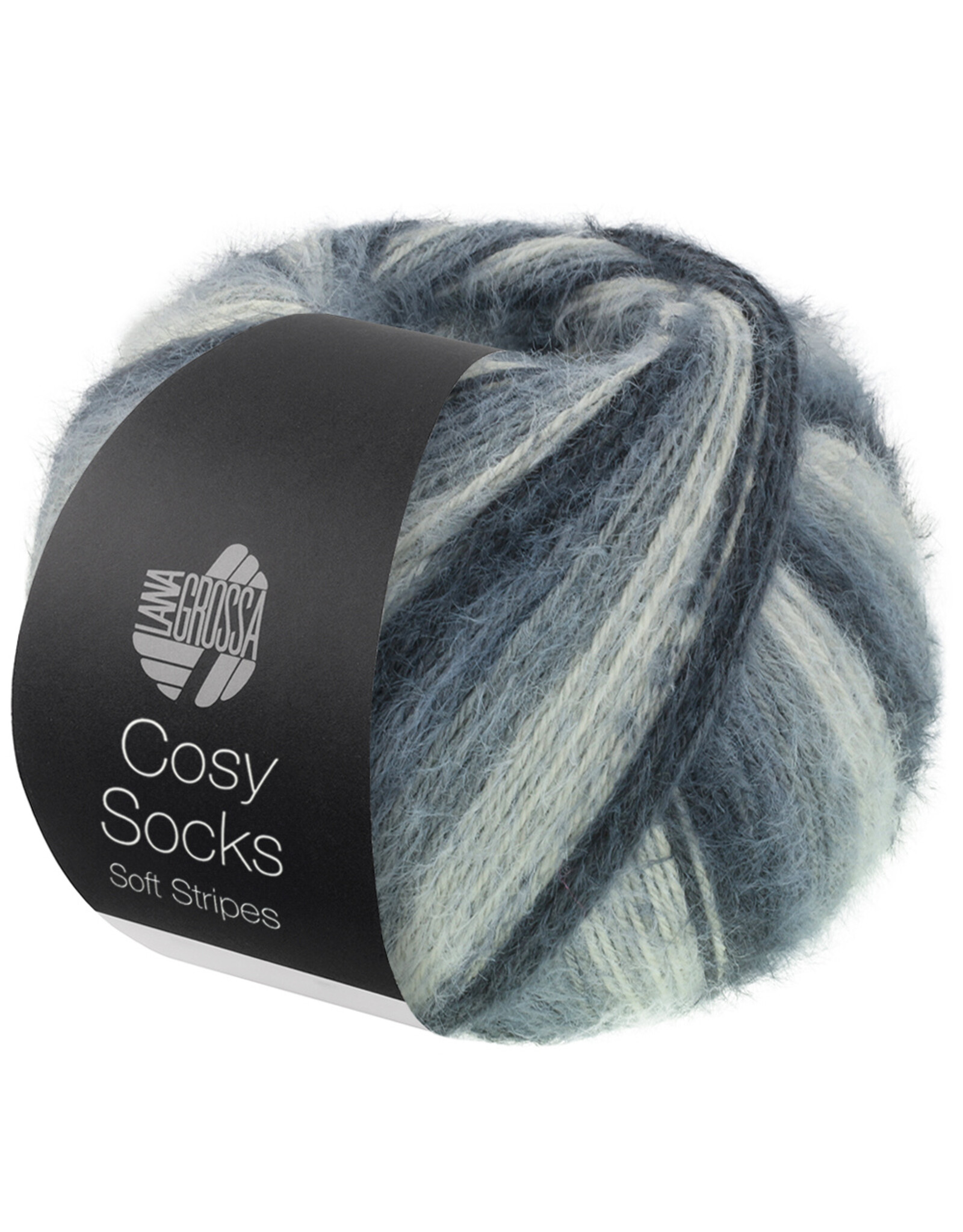 Lana Grossa Lana Grossa Cosy Socks Soft Stripes 0104