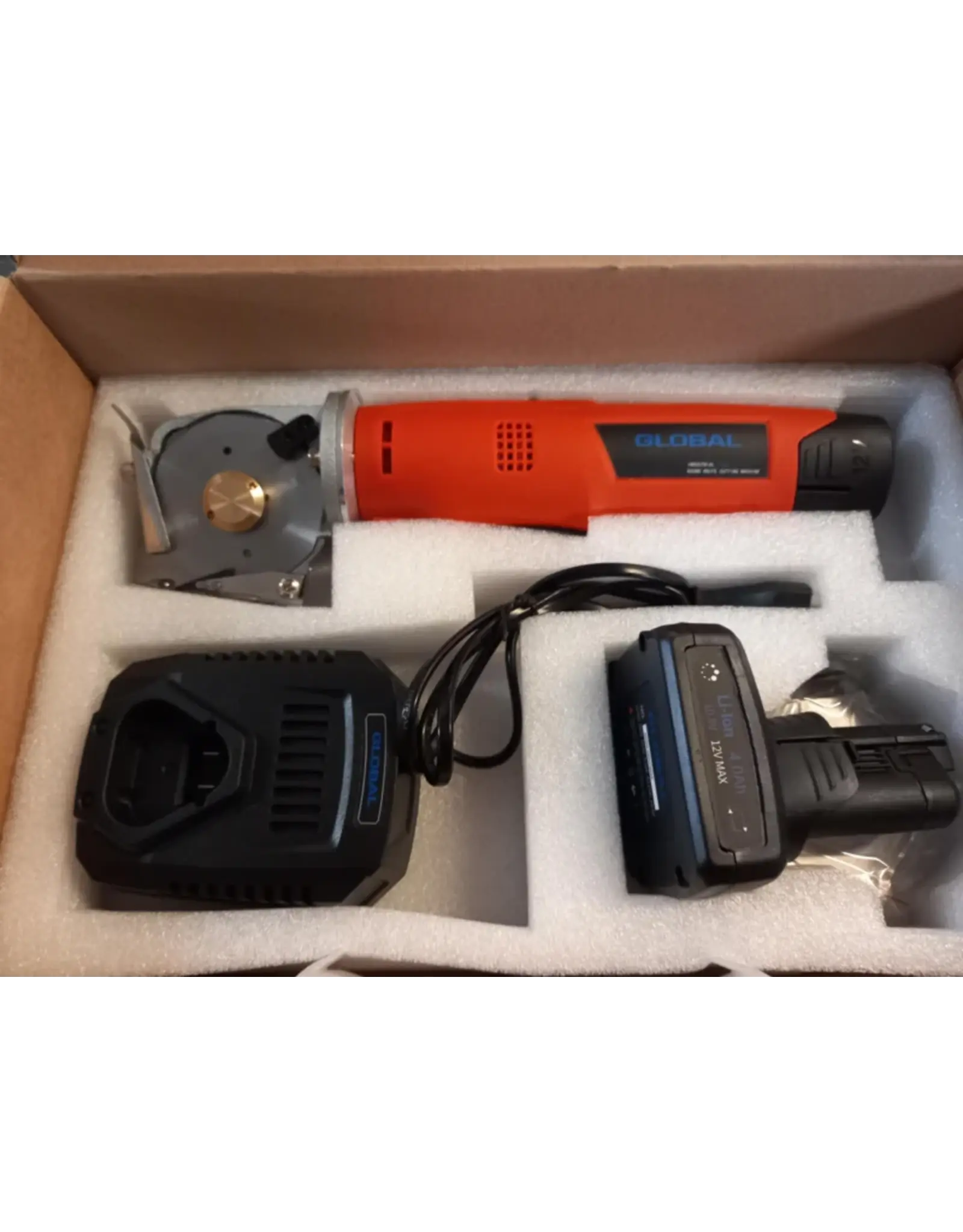 Global Global RB-70 Electronic snijmachine + 2 batterijen