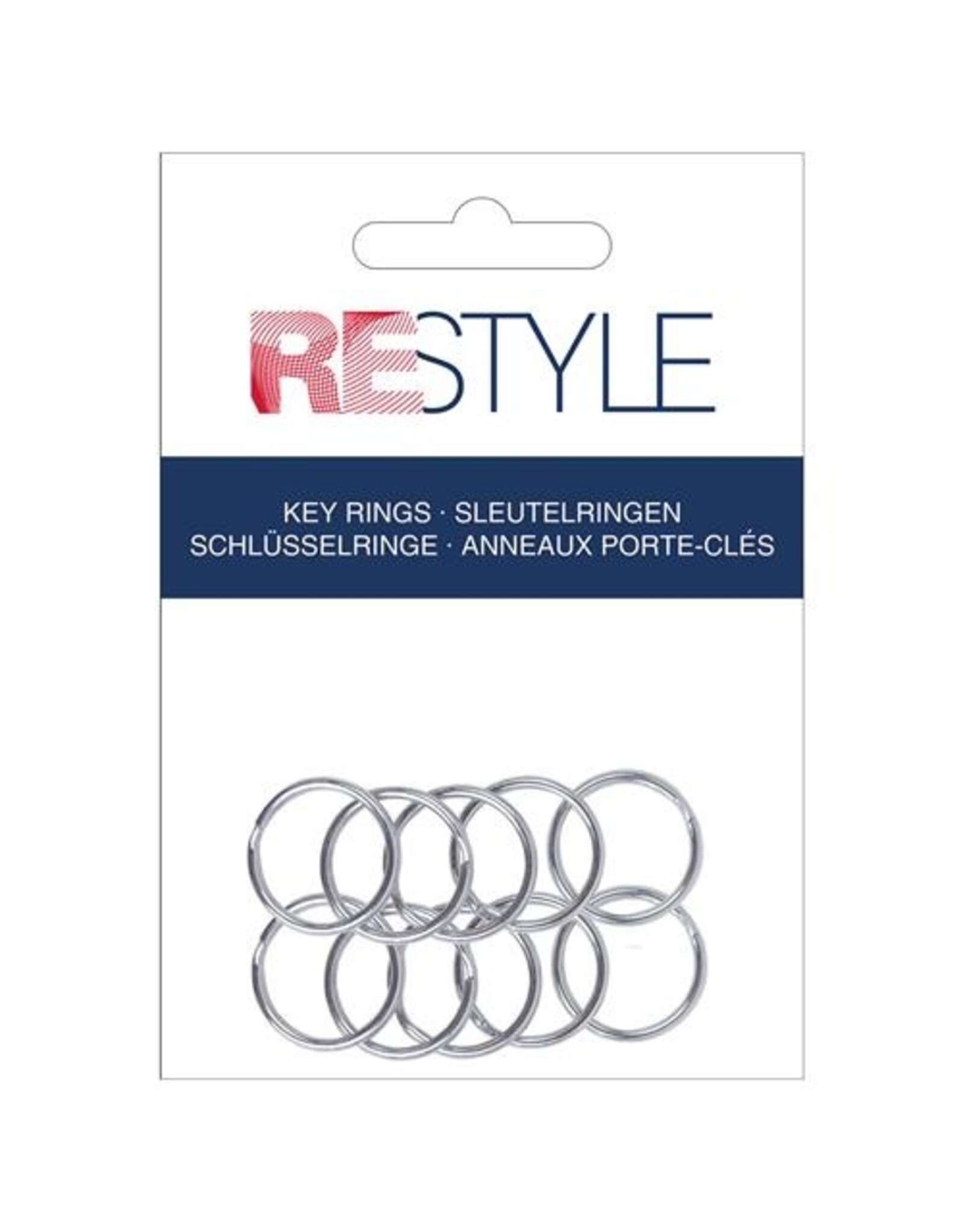 Restyle Restyle sleutelringen 25 mm