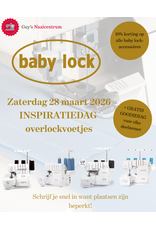Babylock Inspiratiedag 28/03/2026 - sessie 1 voormiddag