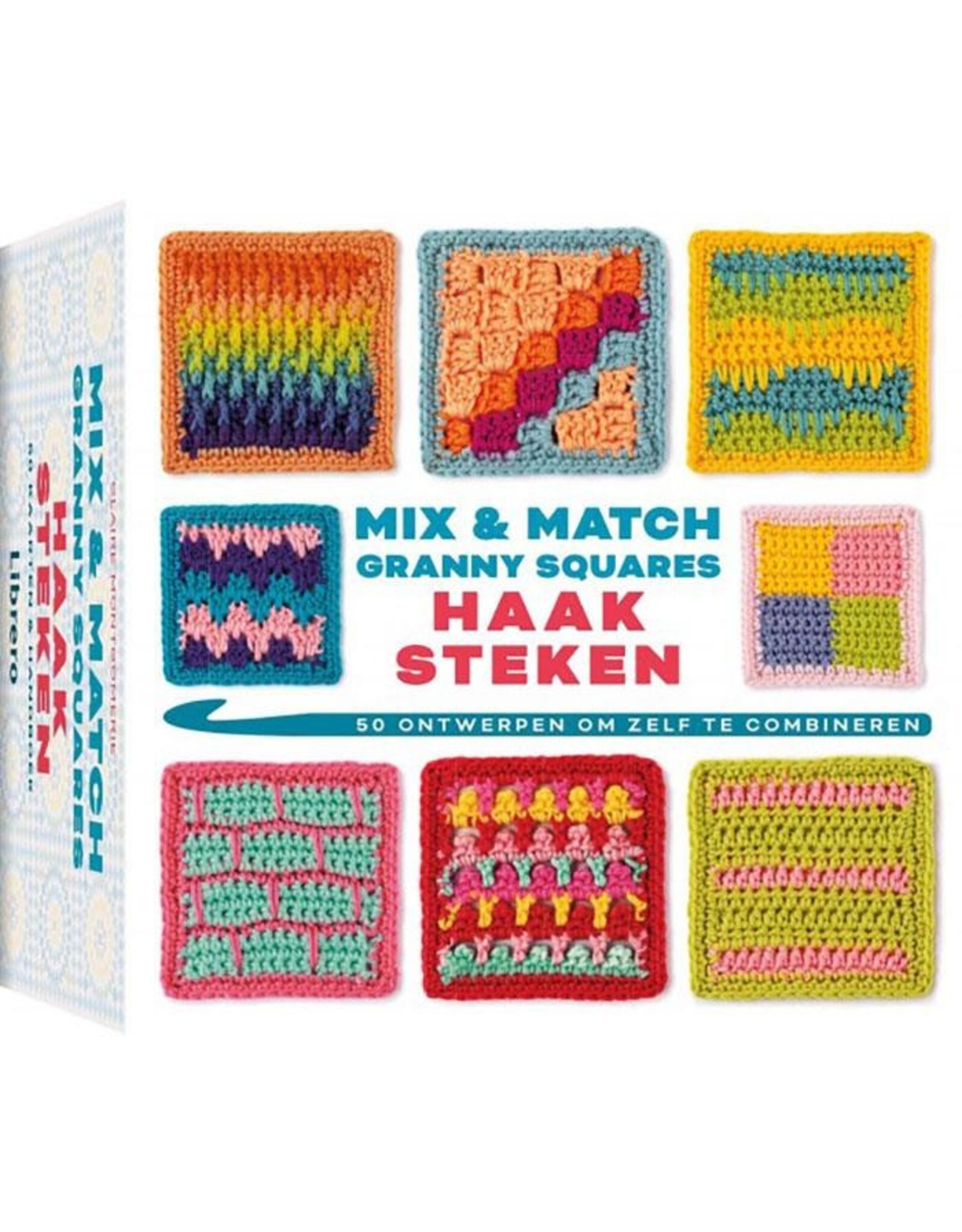 Librero Mix & Match Granny squares Haak steken