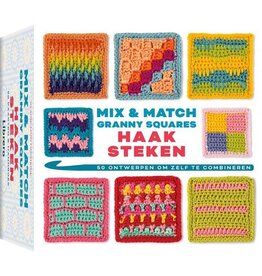 Librero Mix & Match Granny squares Haak steken