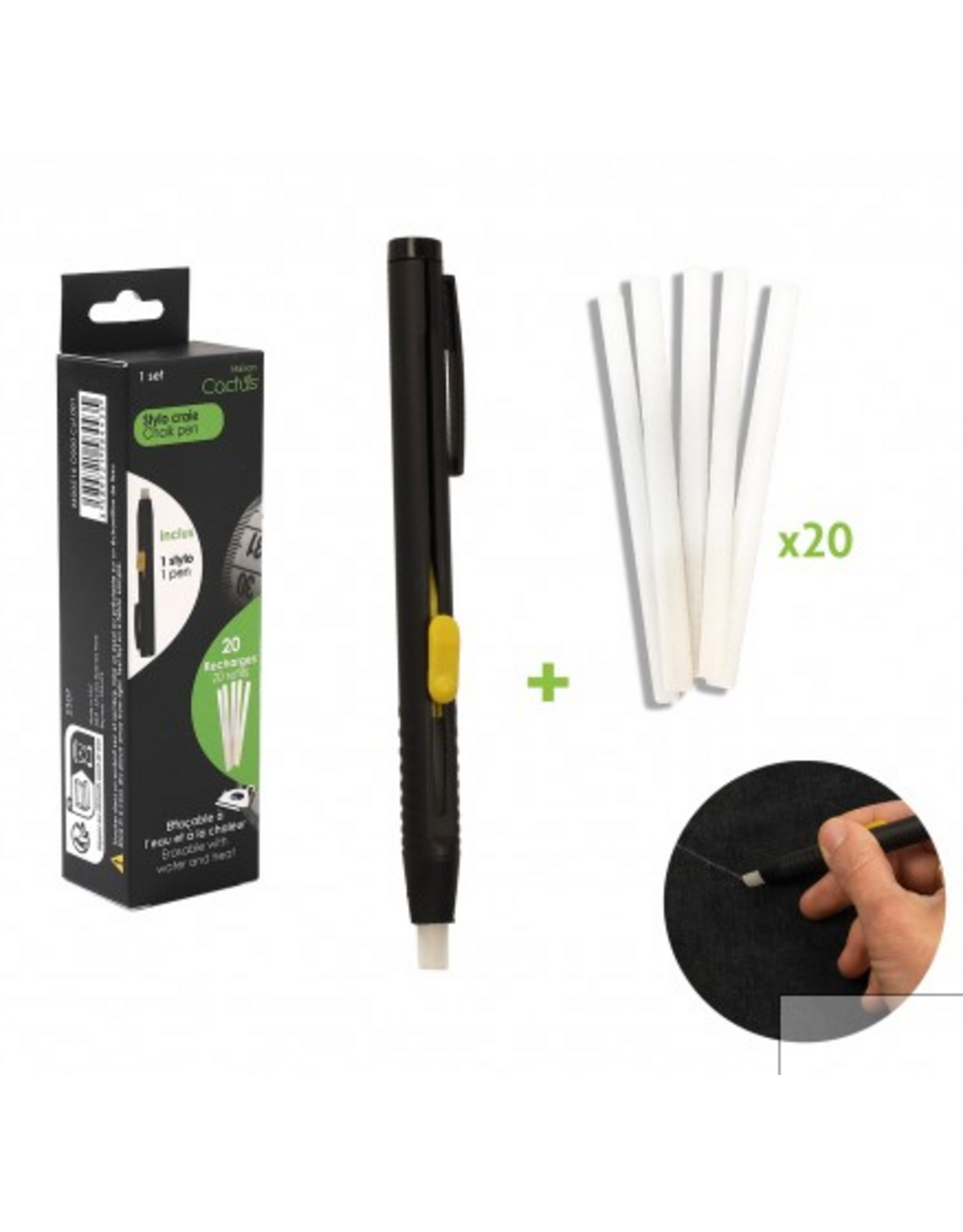 Maison Cactus Cactus Krijtpen + navulling