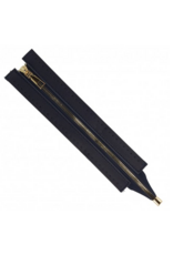 Mediac Mediac Sierrits tas gouden tandjes 25 cm blauw