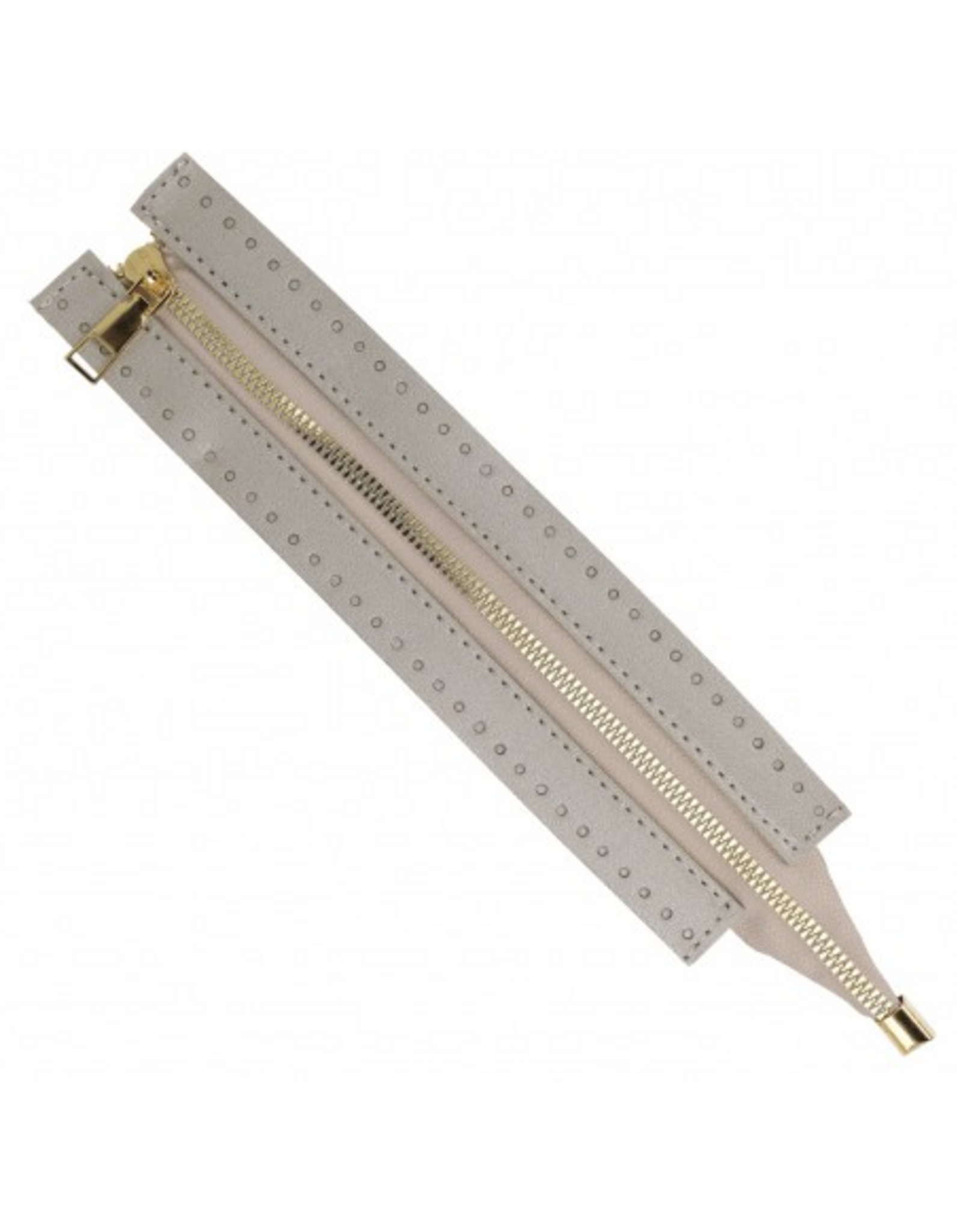 Mediac Mediac Sierrits tas gouden tandjes 25 cm zilver