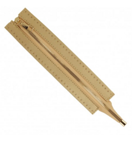 Mediac Mediac Sierrits tas gouden tandjes 25 cm goud