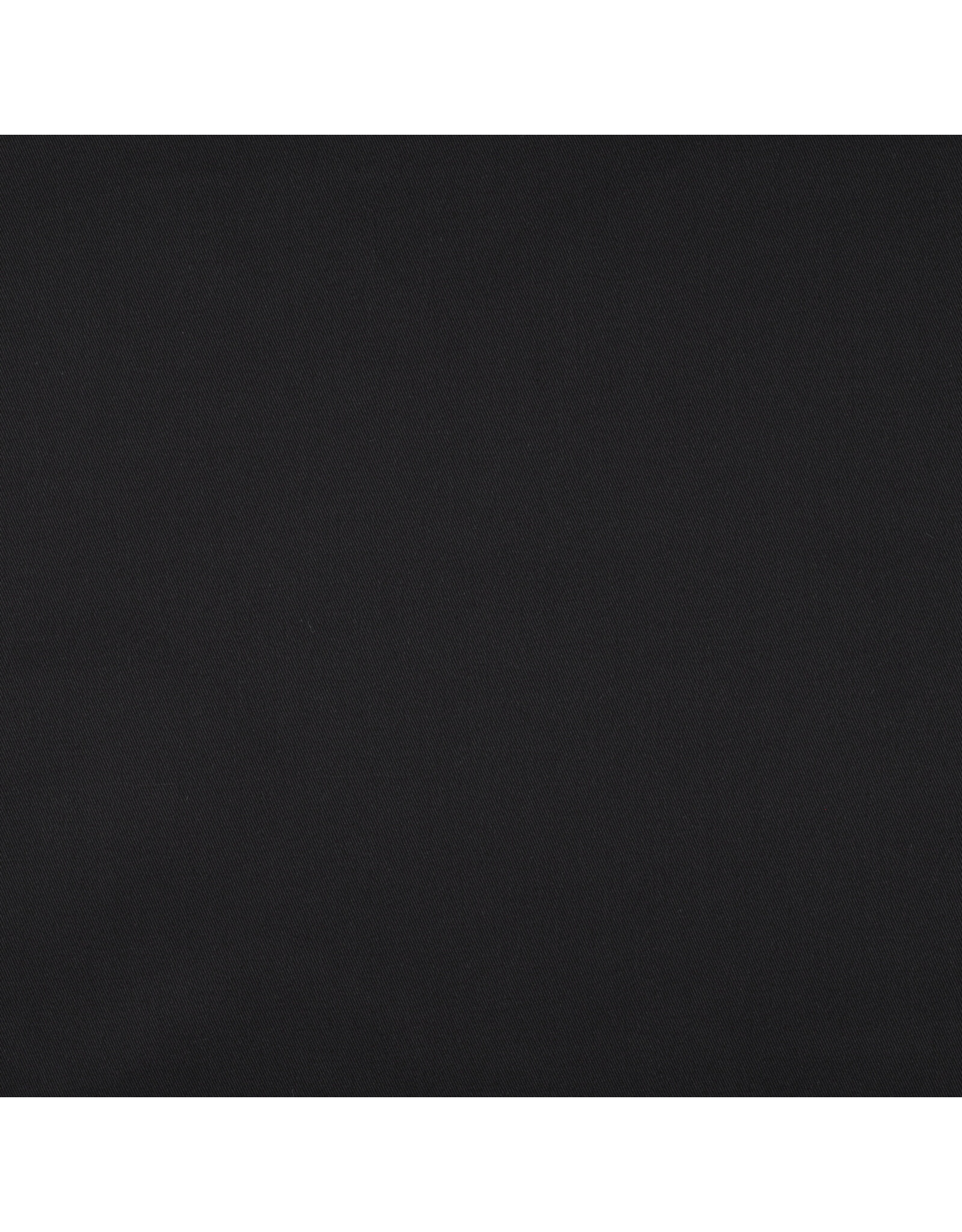 100% katoen Cotton Twill / Doc Zwart