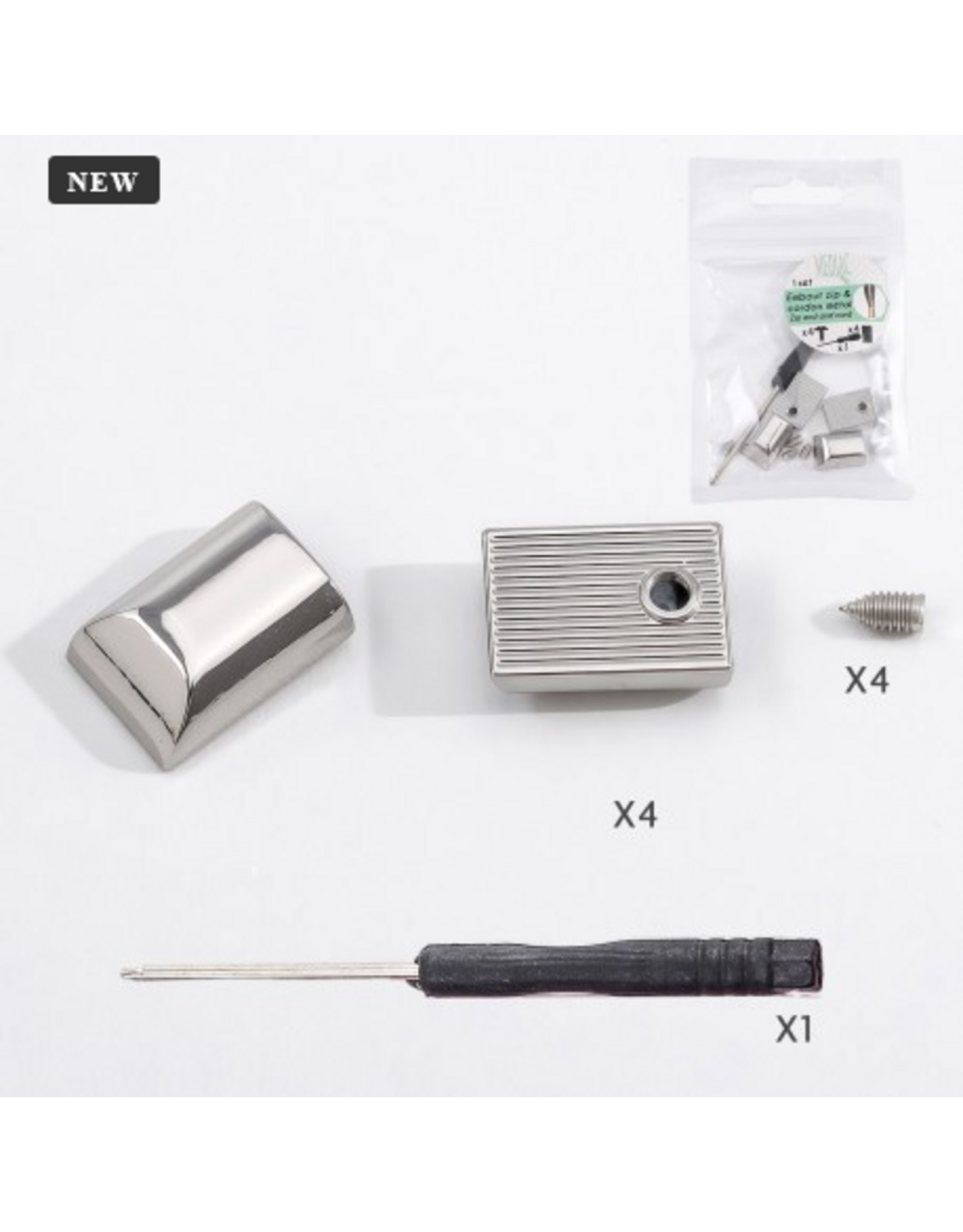 Mediac Mediac Ritseindstuk zilver