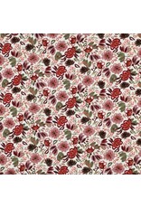 Jersey Digital Flowers off white