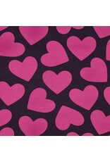 Soft sweat hearts purple