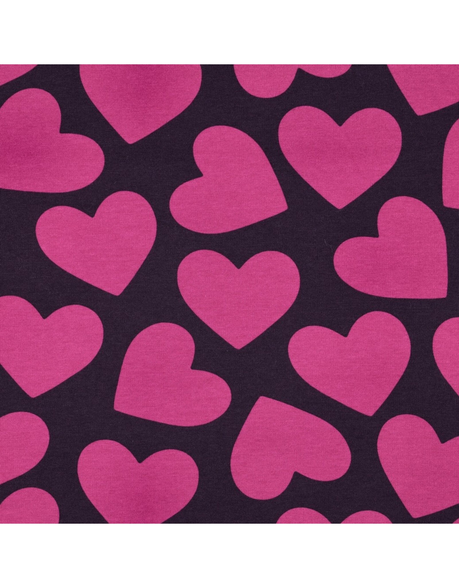Soft sweat hearts purple
