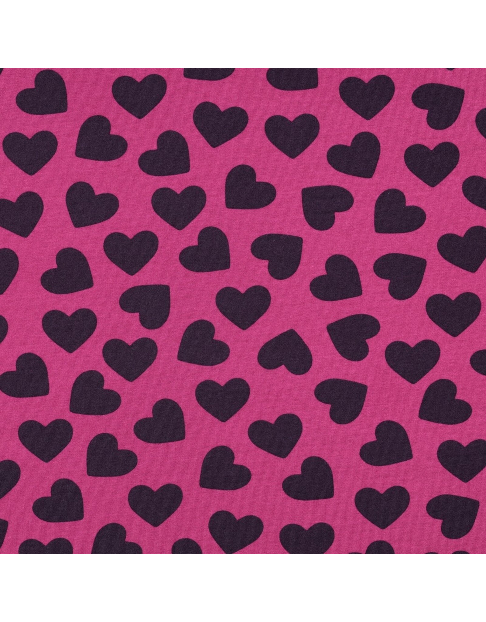 Soft sweat hearts purple klein
