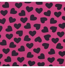Soft sweat hearts purple klein