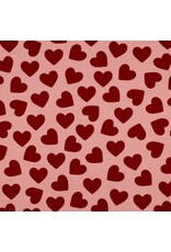 Soft sweat hearts red