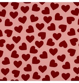 Soft sweat hearts red