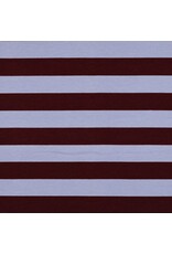 Soft sweat stripes burgundy
