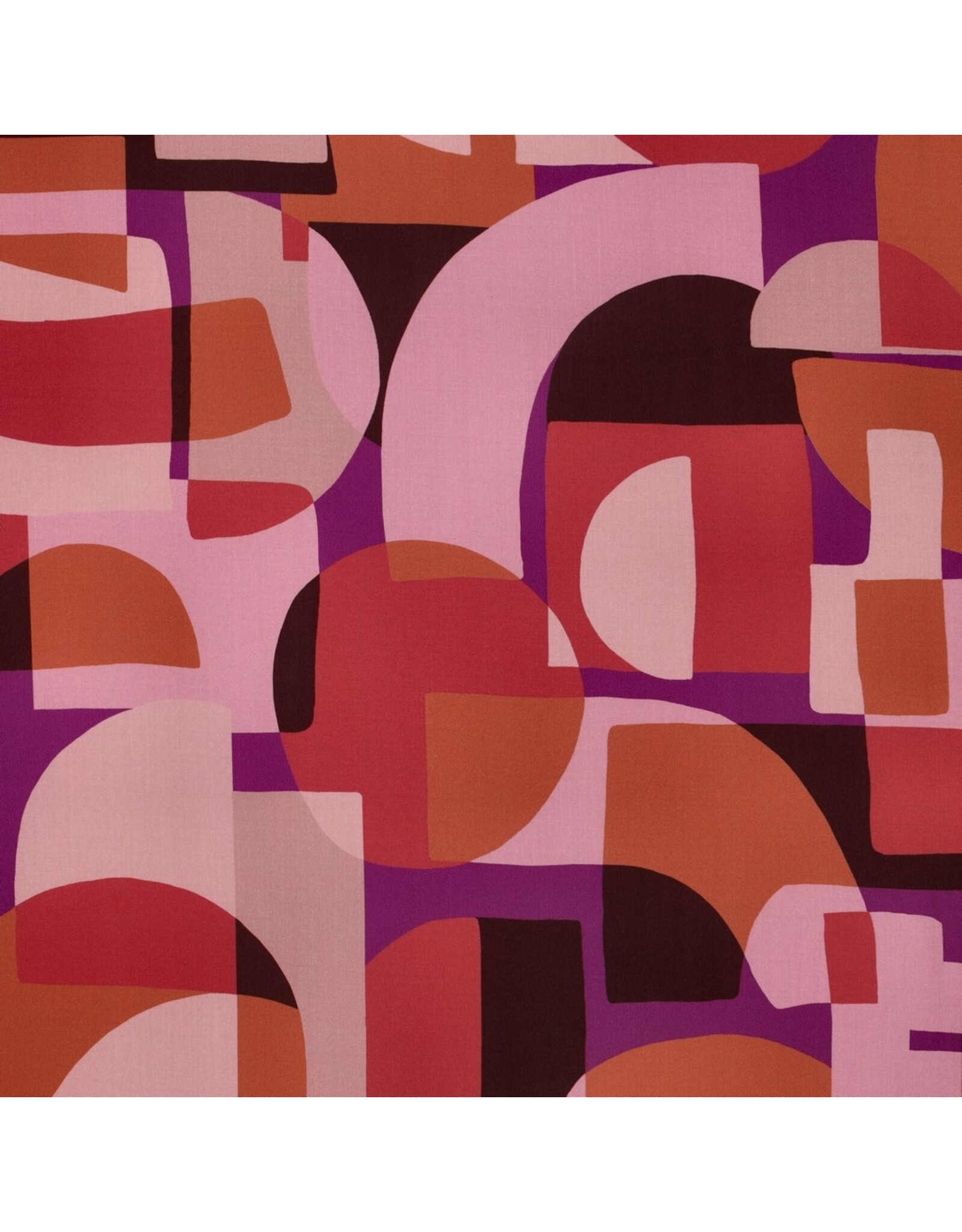 Lenzing Ecovero abstract pink