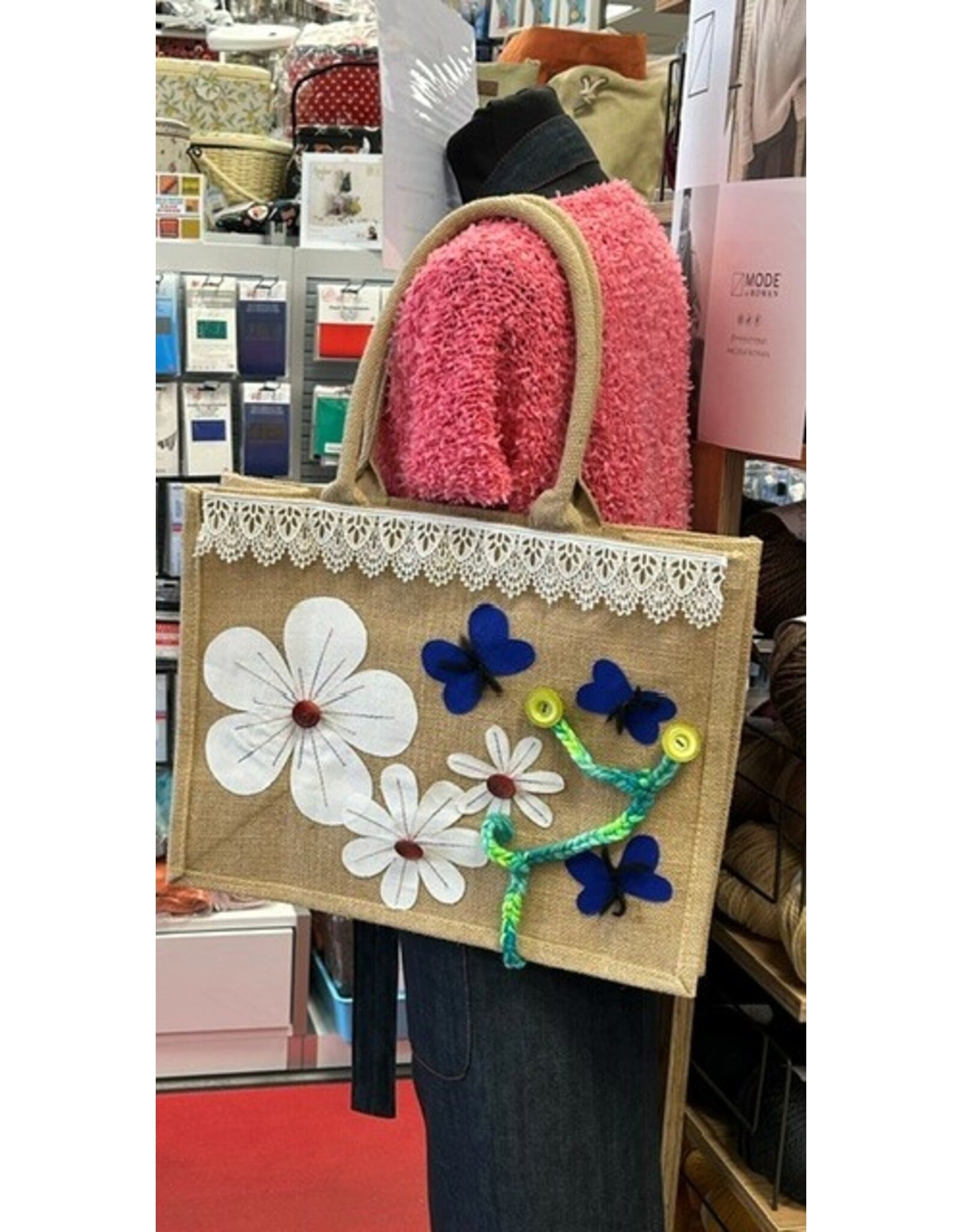 Tienerworkshop : upcycling jute tas 15 juli 2026